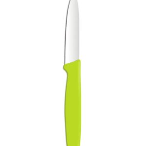 Coltello per verdure appuntito.